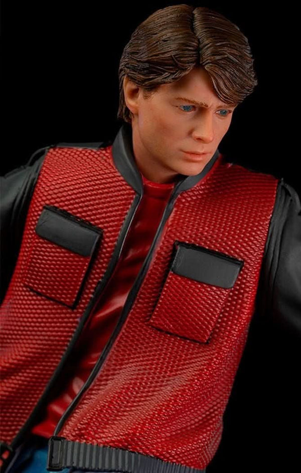 Marty McFly on Hoverboard Statue - Back to the Future - Art Scale 1/10