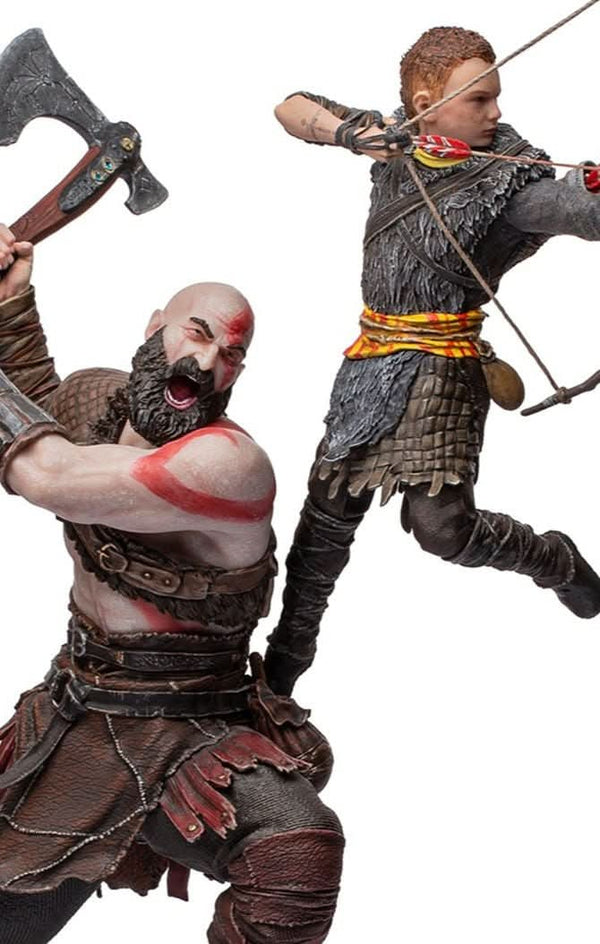 Kratos and Atreus Statue - God of War - BDS Art Scale 1/10