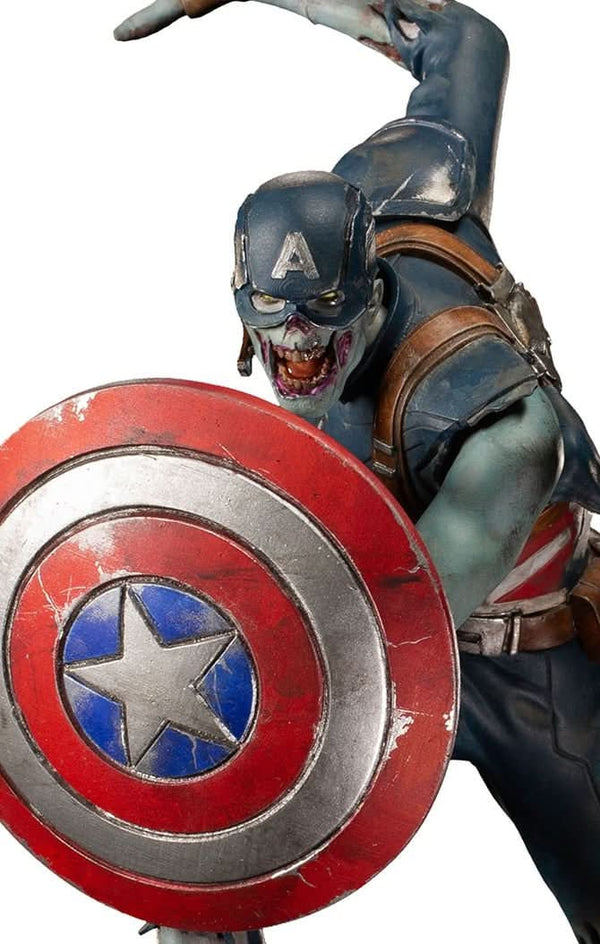 Captain America Zombie Statue - What If...? - Art Scale 1/10 - Spider-Man