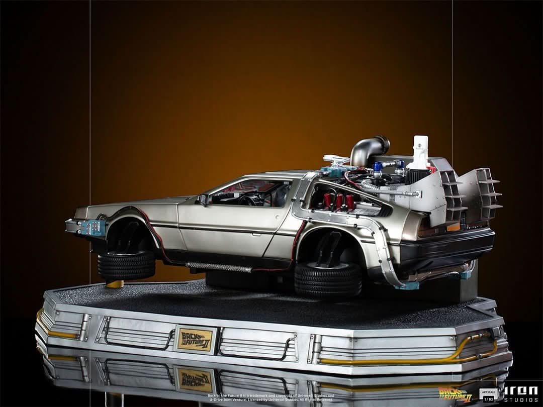 Delorean Statue - Back to the Future II - Art Scale 1/10 - Iron Studios