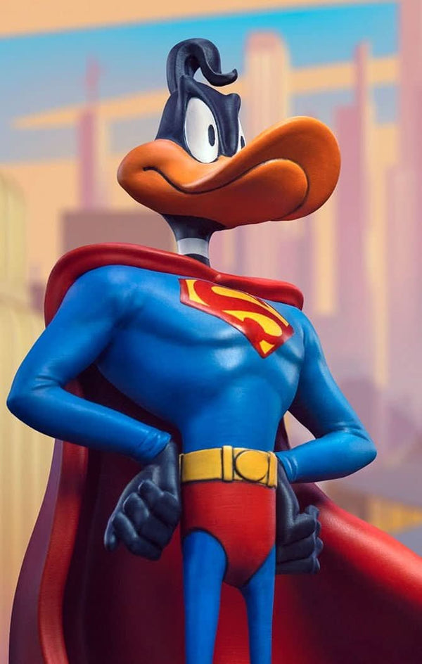 Daffy Duck Superman Statue - Space Jam: A New Legacy - Art Scale 1/10
