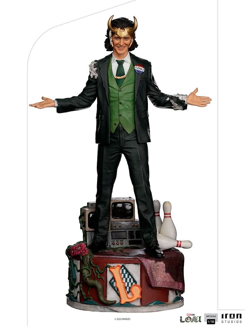 Loki President Variant Statue - Loki Series - Art Scale 1/10 - Iron Studios