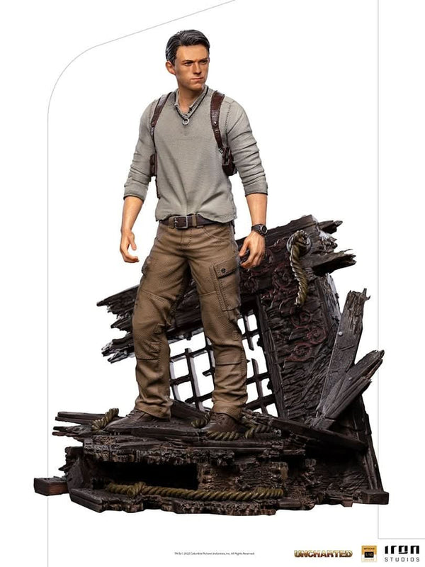 Nathan Drake Deluxe Statue - Uncharted (Movie) - Art Scale 1/10