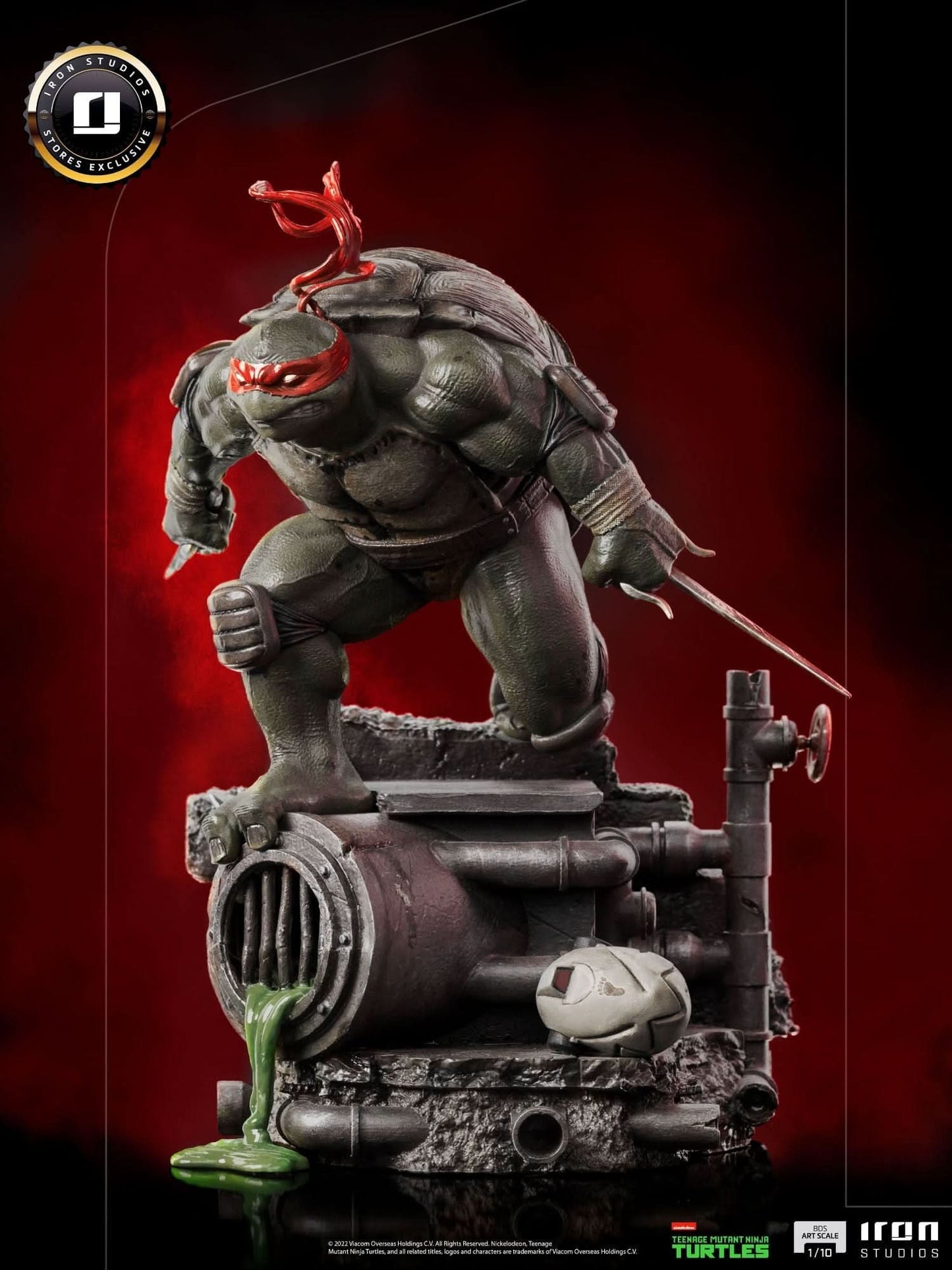 Raphael Statue (Comics Version) - Teenage Mutant Ninja Turtles - BDS Art Scale 1/10 - Iron Studios
