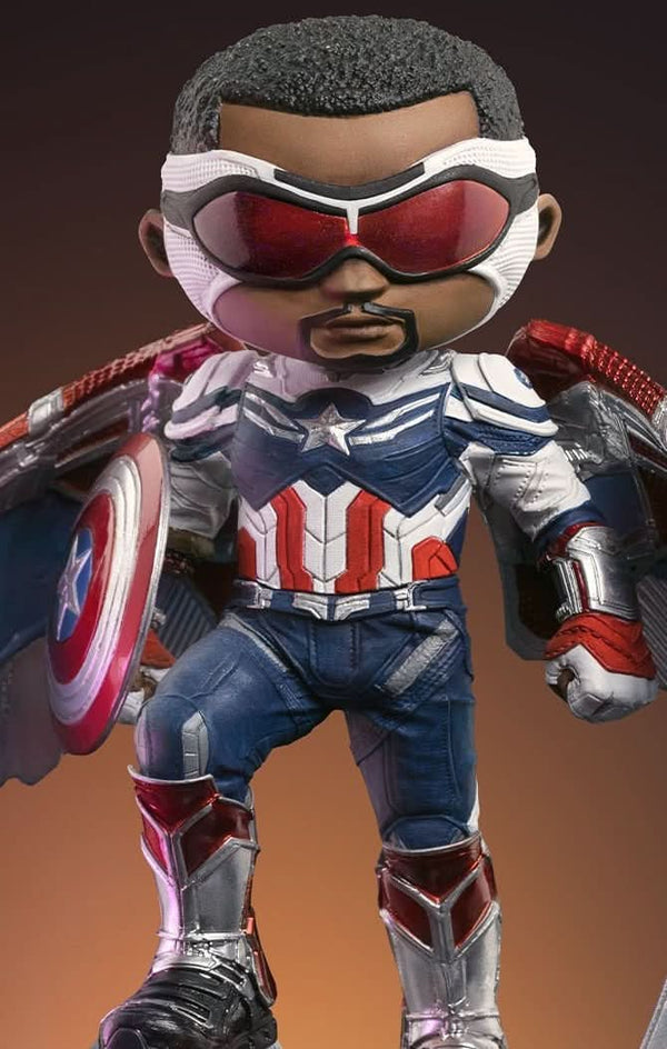 Captain America Sam Wilson Statue - The Falcon and the Winter Soldier - Minico - Iron Studios