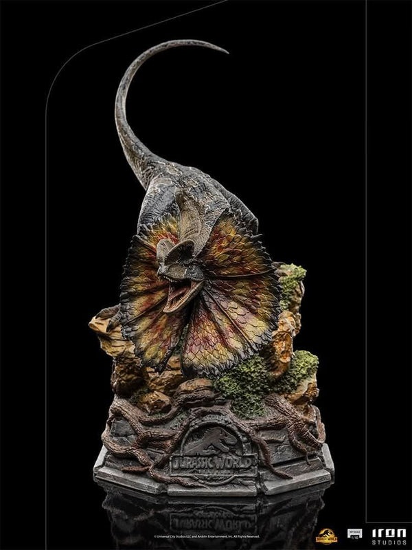 Dilophosaurus Statue - Jurassic World - Art Scale 1/10