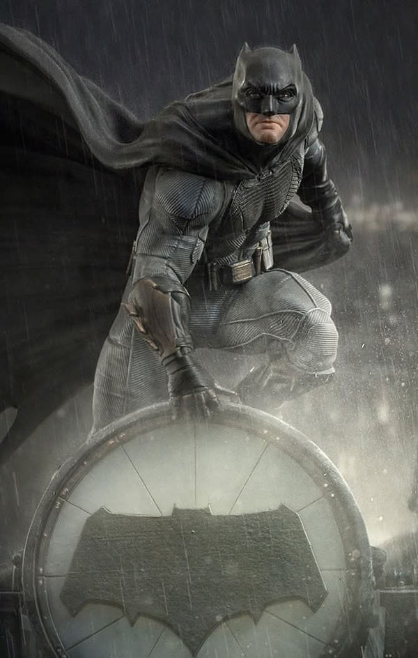 Batman on Batsignal Statue - Zack Snyder's Justice League - Art Scale 1/10