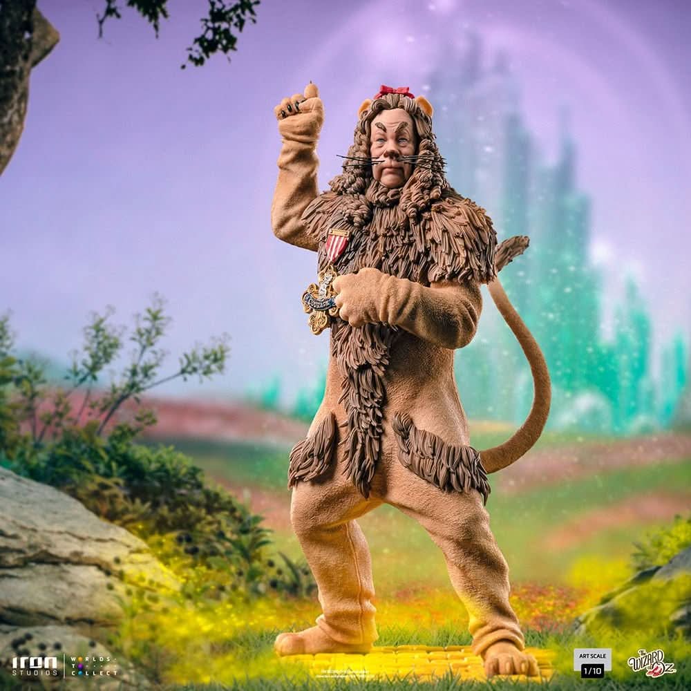 Cowardly Lion Statue - The Wizard of Oz - Art Scale 1/10 - Iron Studios