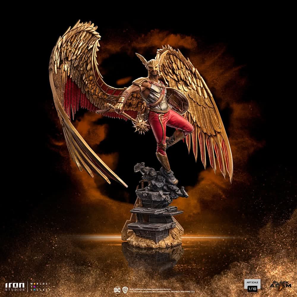 Hawkman Statue - Black Adam - Art Scale 1/10 - Iron Studios