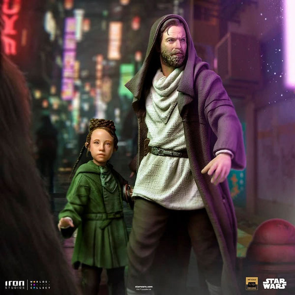 Statue Obi-Wan and Young Leia - Star Wars: Obi-Wan Kenobi Series - Art Scale 1/10