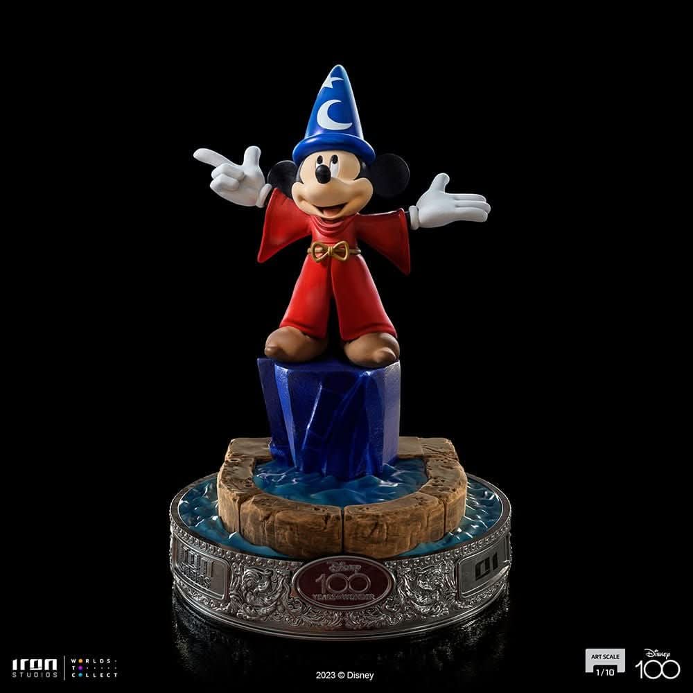 Mickey 100 Years Version Statue - Disney 100th - Fantasia - Art Scale 1/10 - Iron Studios