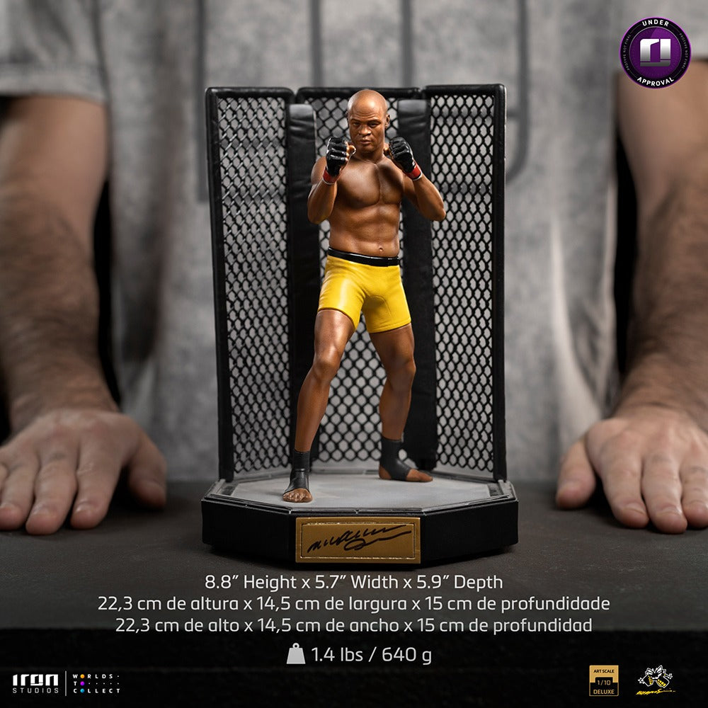 Anderson "Spider" Silva Deluxe Statue (Signed Version) - Art Scale 1/10 - Iron Studios