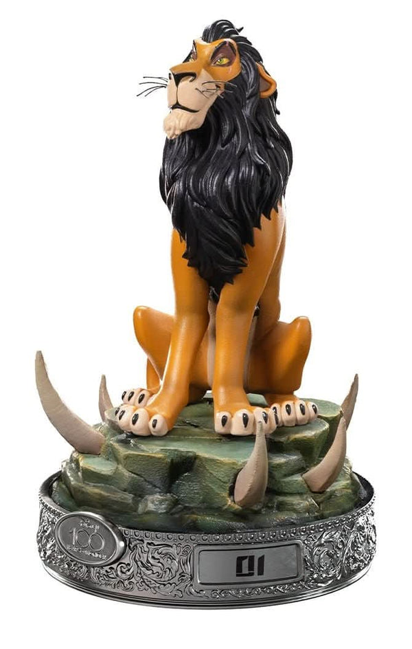 Scar Statue 100 Years Version - Disney 100th - The Lion King - Art Scale 1/10 - Disney Classics