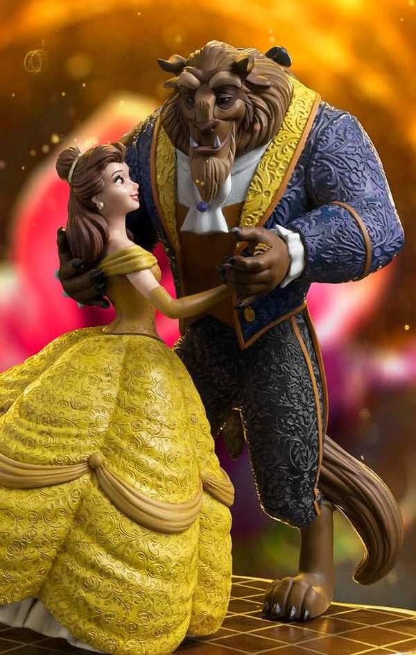 Statue Beauty and The Beast 100 Years Version - Disney 100th - Beauty and The Beast - Art Scale 1/10