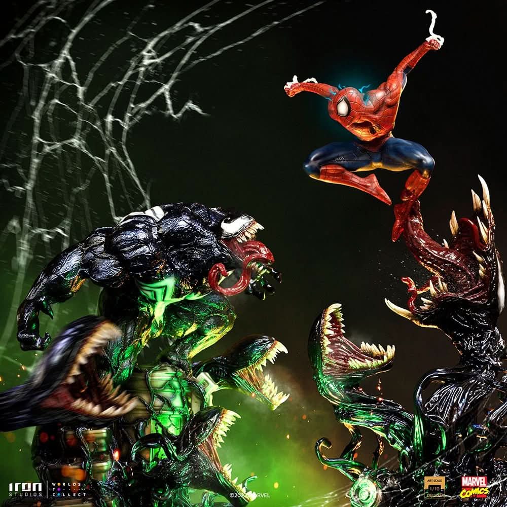 Statue Venom Deluxe - Spider-Man vs Villains Diorama - BDS Art Scale 1/10 - Marvel Comics