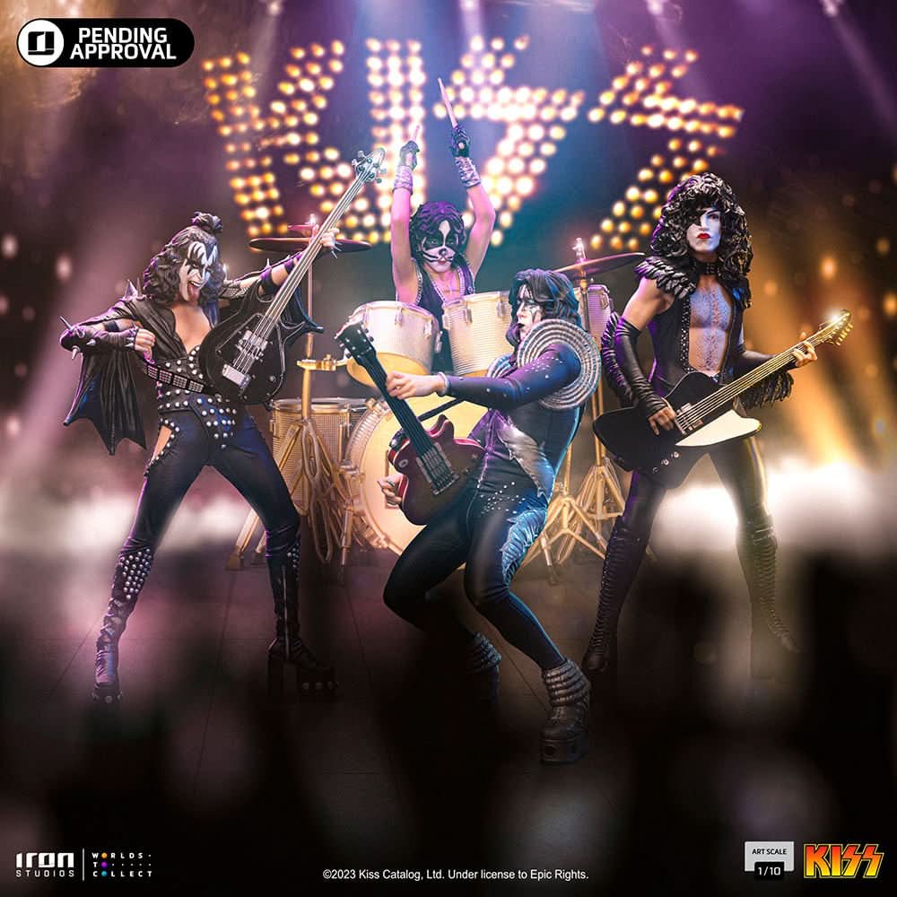 Gene Simmons "The Demon" Statue - KISS - Art Scale 1/10 - Iron Studios