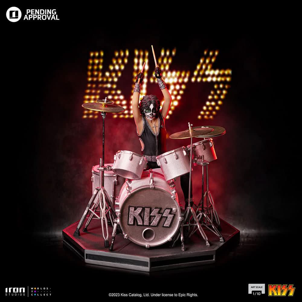 Statue Peter Criss "The Catman" - KISS - Art Scale 1/10