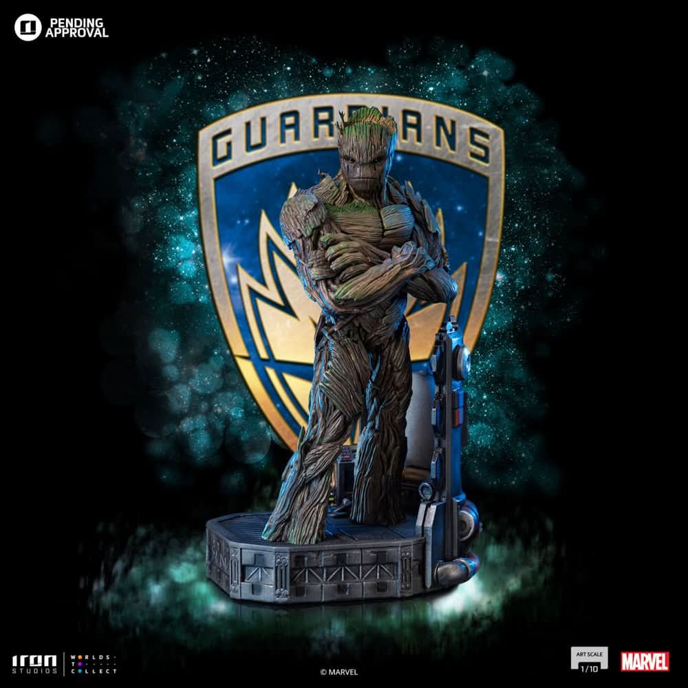 Groot Statue - Guardians of the Galaxy 3 - Art Scale 1/10 - Iron Studios