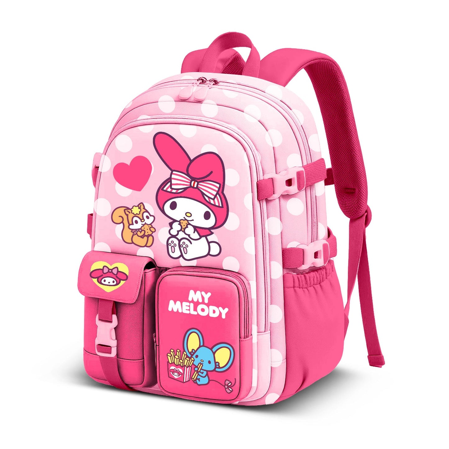 Sac à Dos Haru Hello Kitty « My Melody Animals »