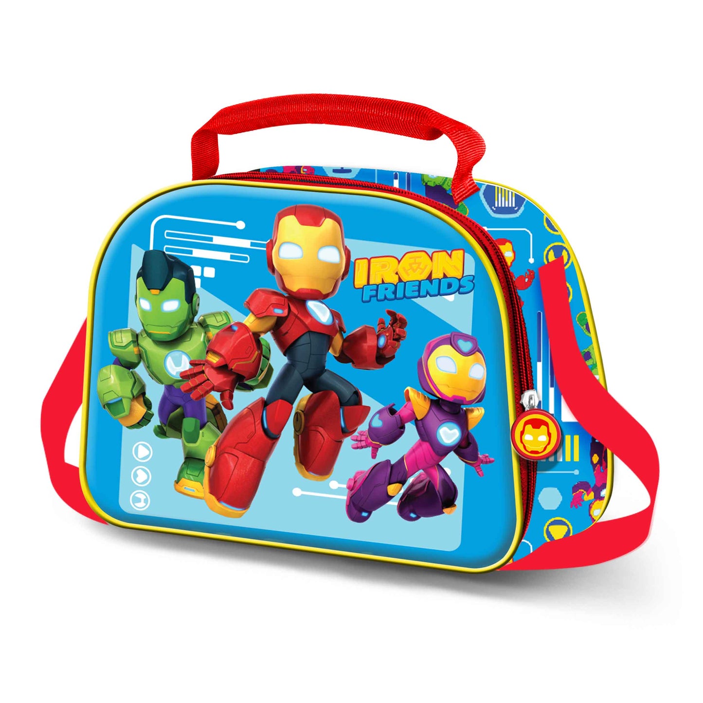 Sac Repas 3D Marvel « Iron Man Tech »