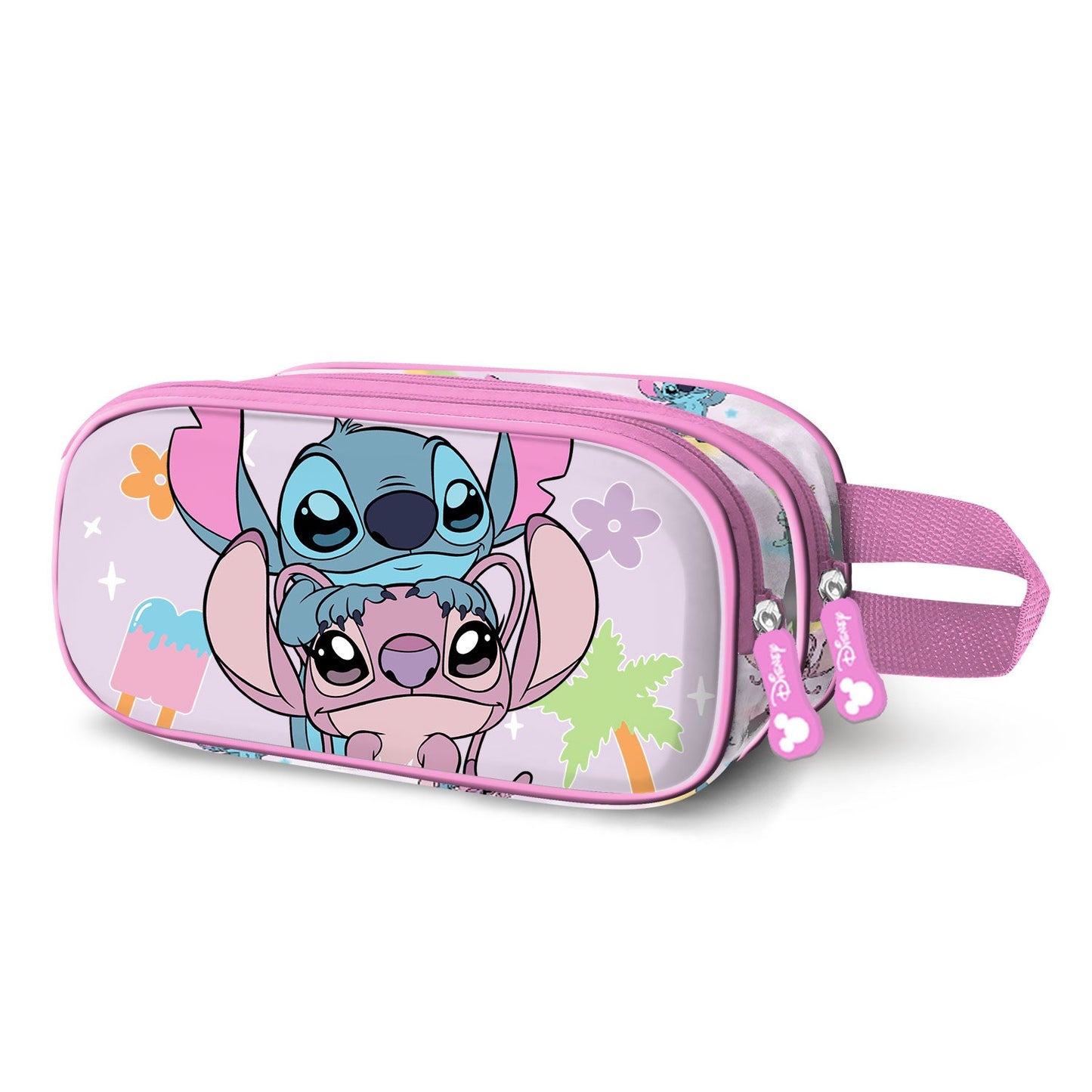 Trousse 3D Double Disney Lilo & Stitch « Couple »