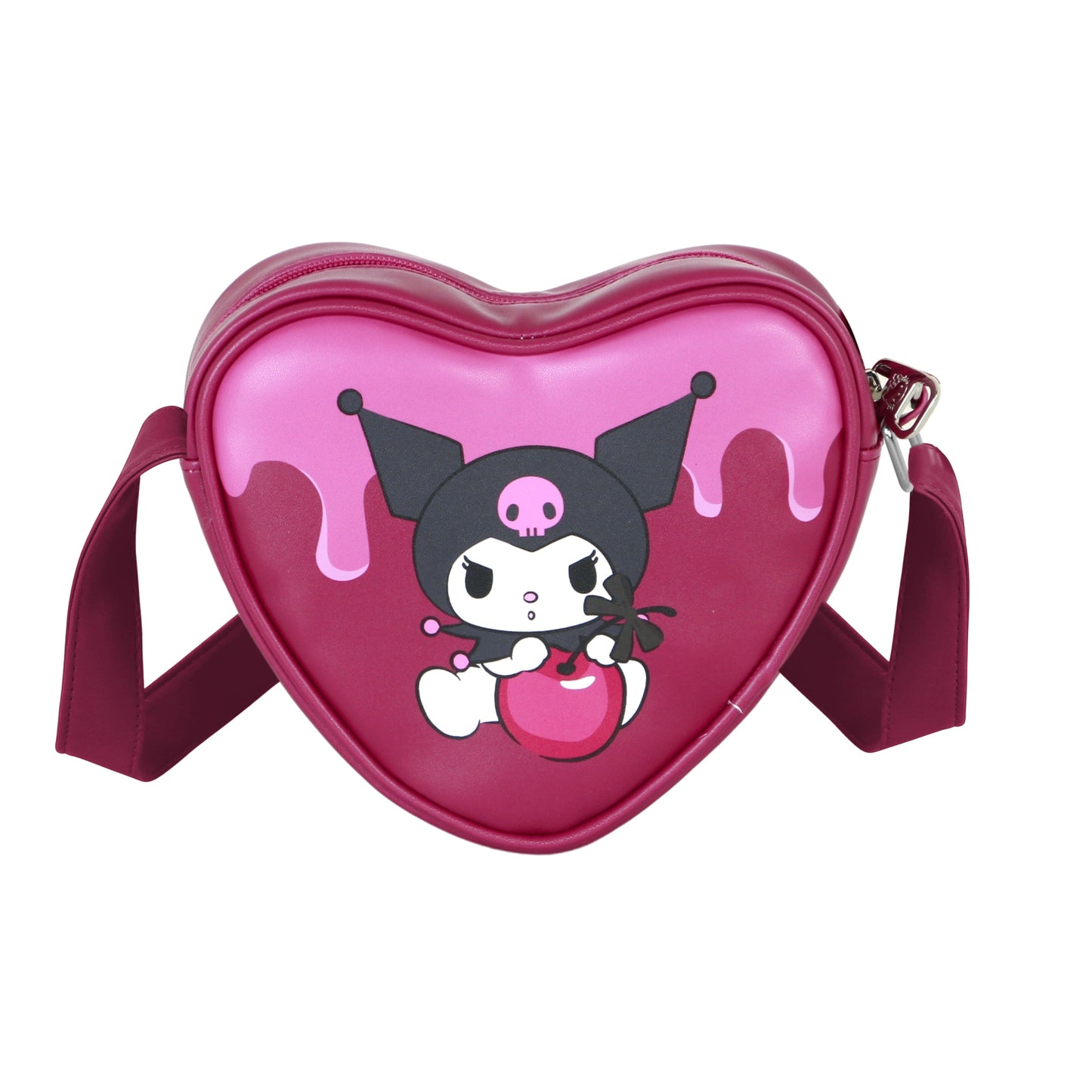 Sac à Bandoulière Coeur Casual Hello Kitty « Kuromi Cherry »