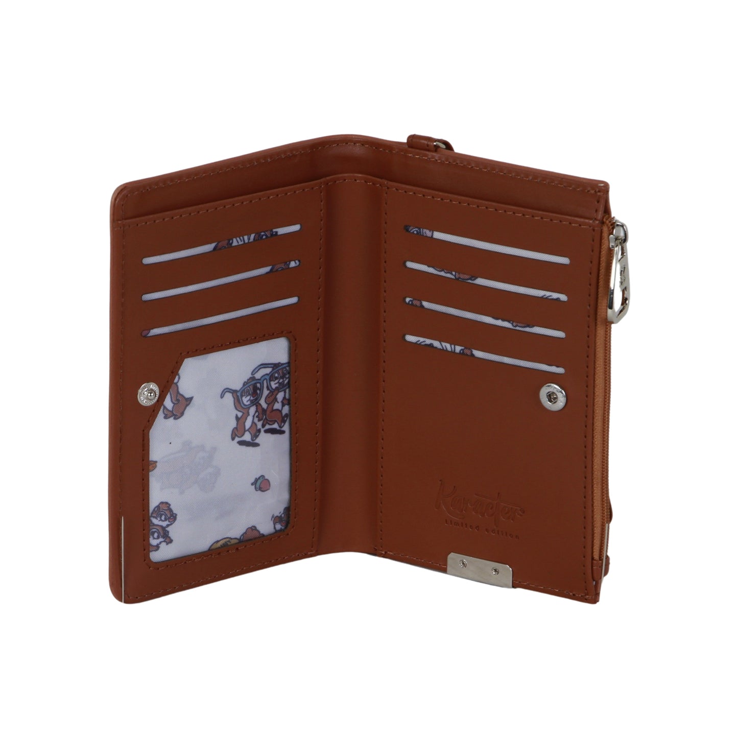 Portefeuille slim Disney « Tic et Tac Face »