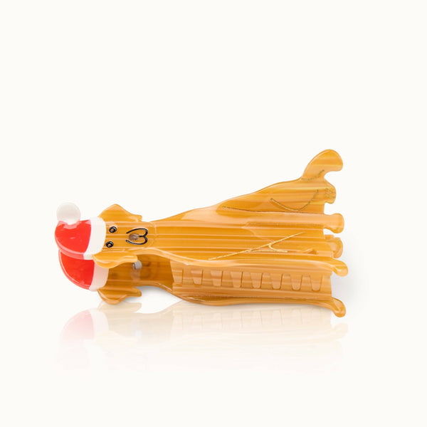 Christmas Labrador Hair Clip