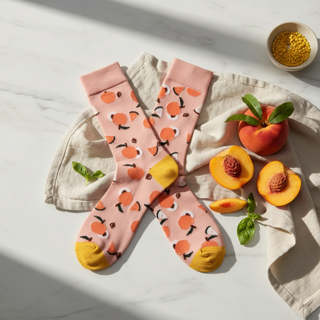 Peach Socks