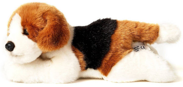 Peluche Chiot beagle, couché Uni Toys