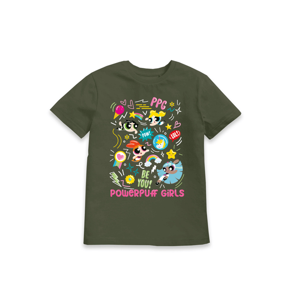 T-shirt enfant Powerpuff Girls icon artwork