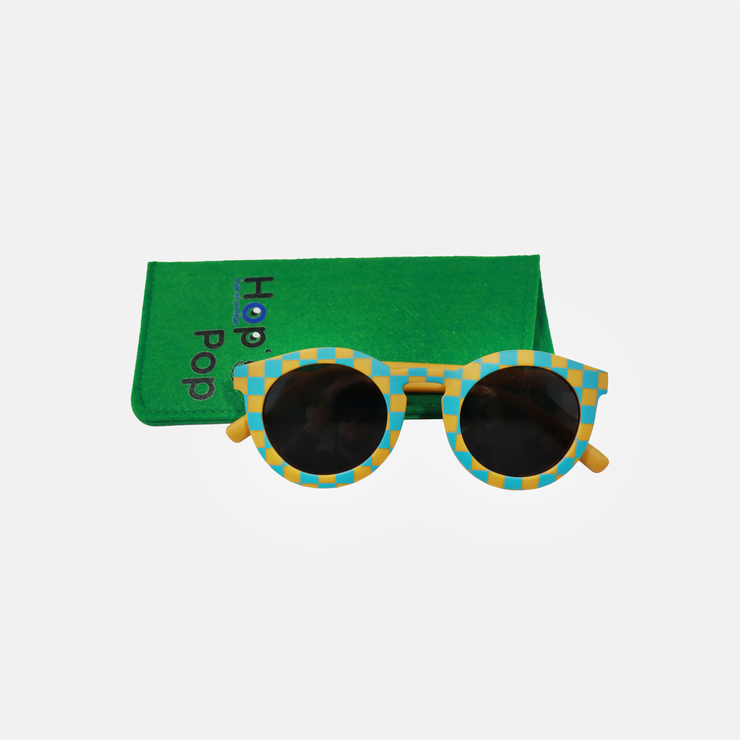 Adult Sunglasses - Matchy Vichy Blue