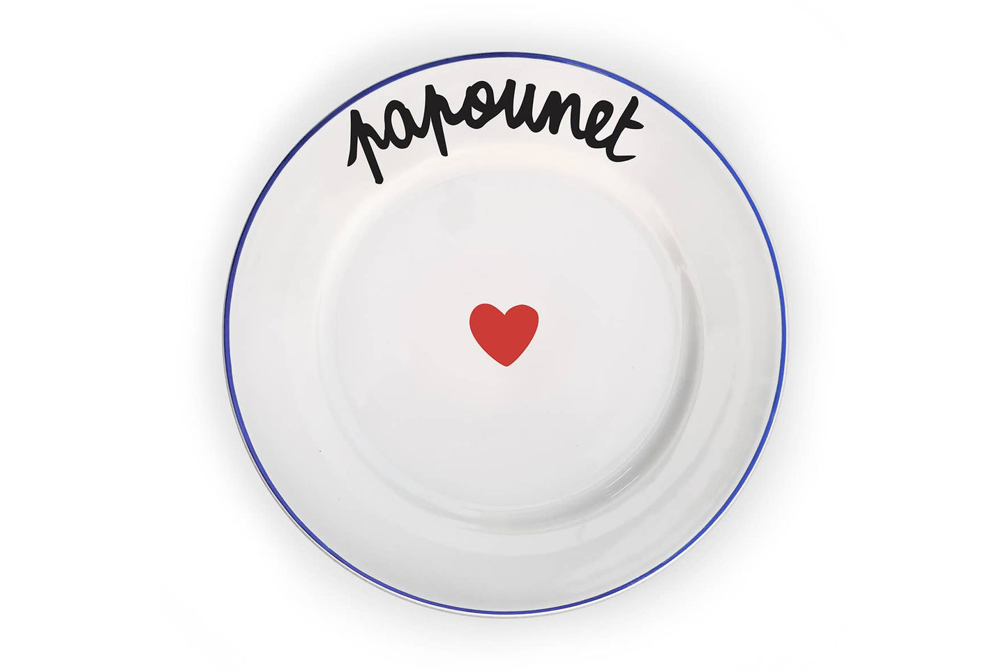 Plate THE FAMILY IS HAVING FUN - Papounet