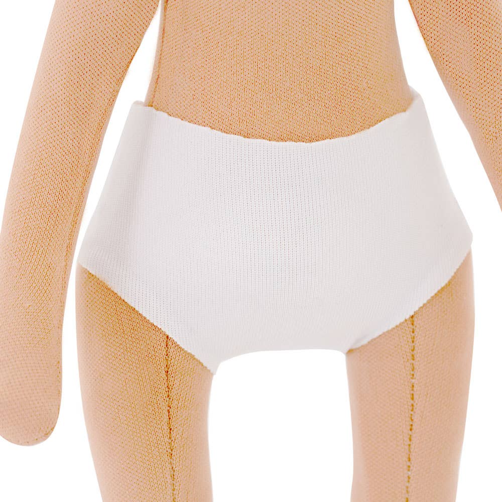 Lilu doll in purple dress - 32 cm