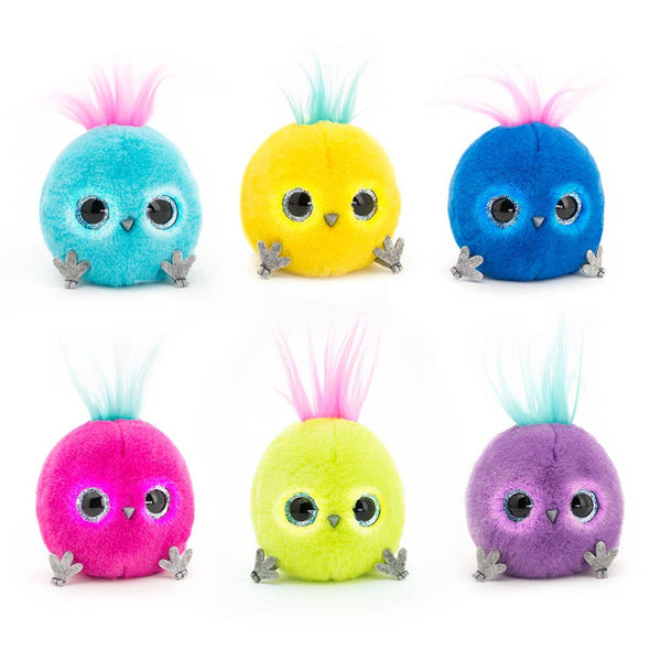 Whozie Plush Toy: Light-Up Eyes *Interactive - 13 cm