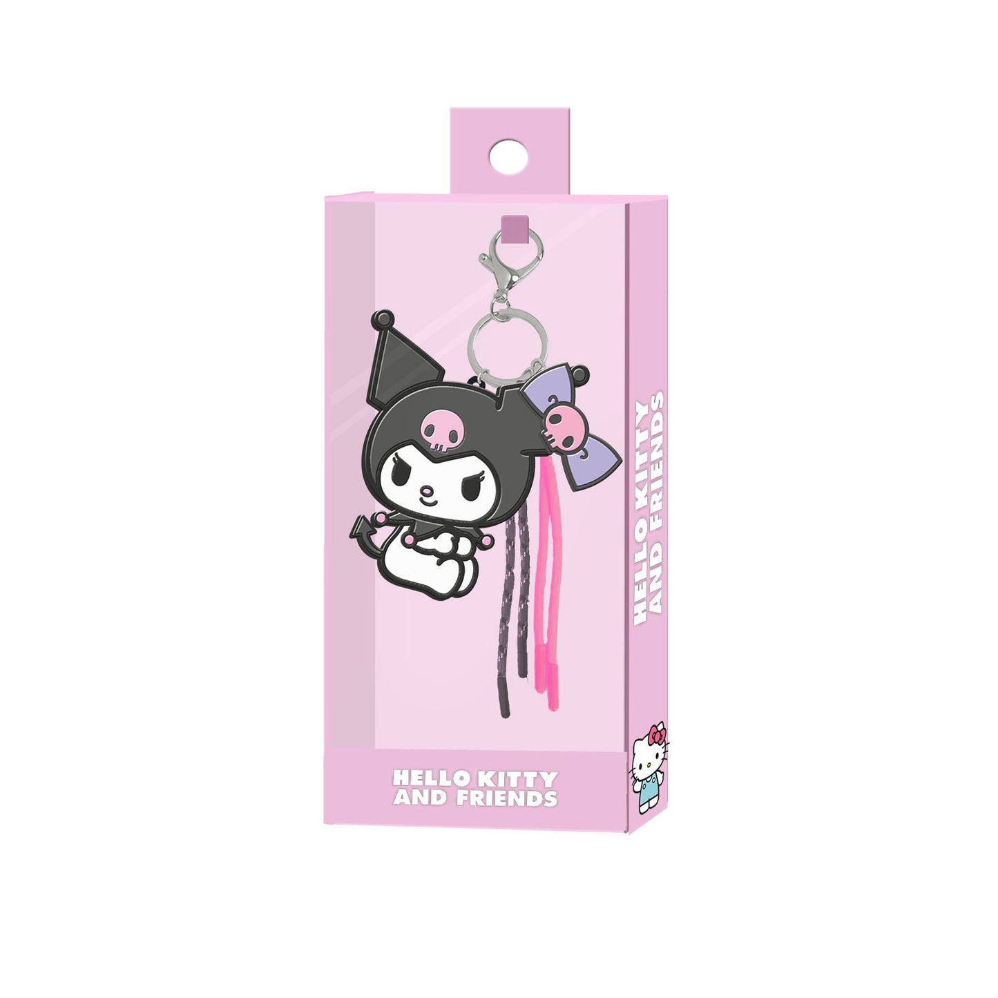 Porte-Clés Charm Hello Kitty « Kuromi Face »