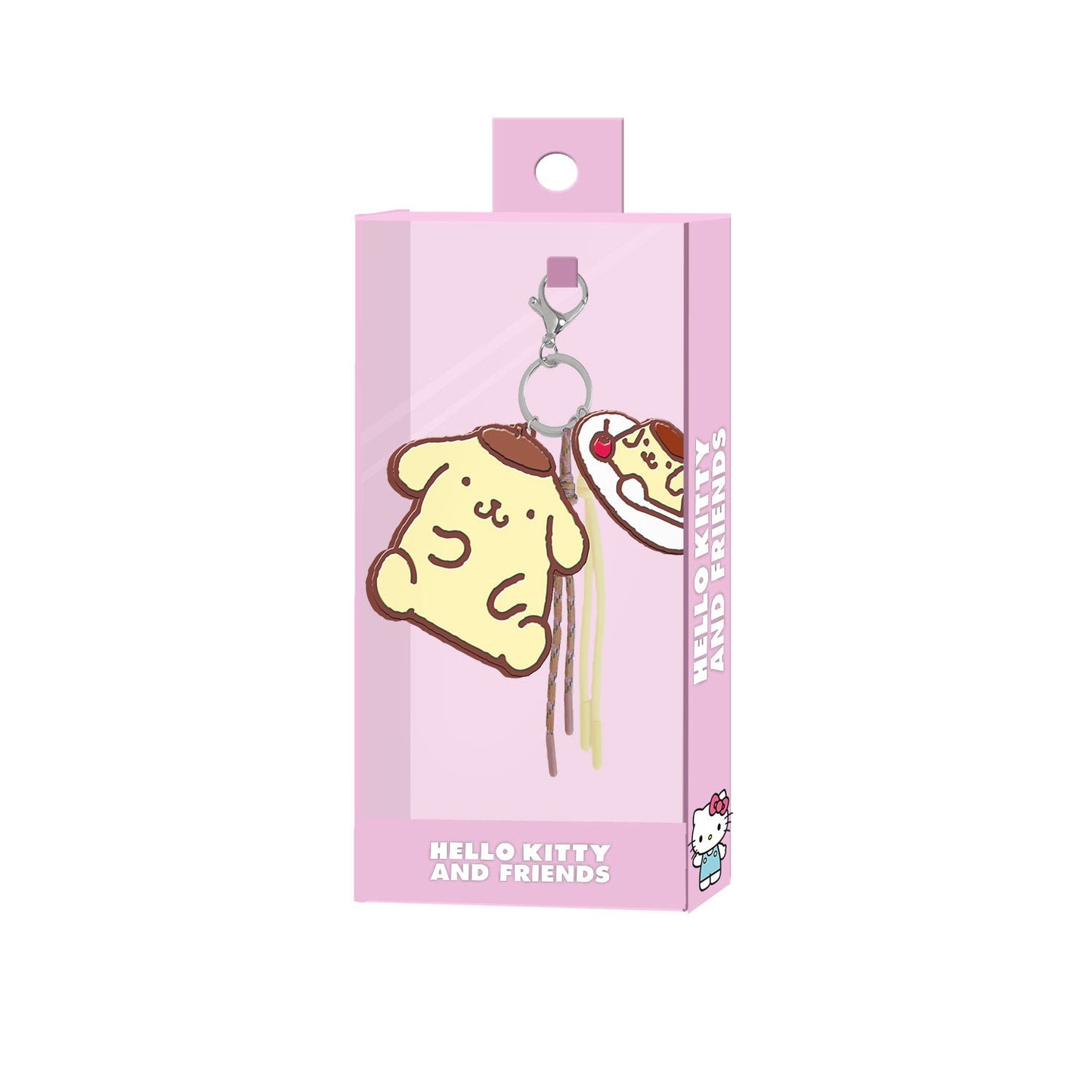 Porte-Clés Charm Hello Kitty « Pompompurin Face »