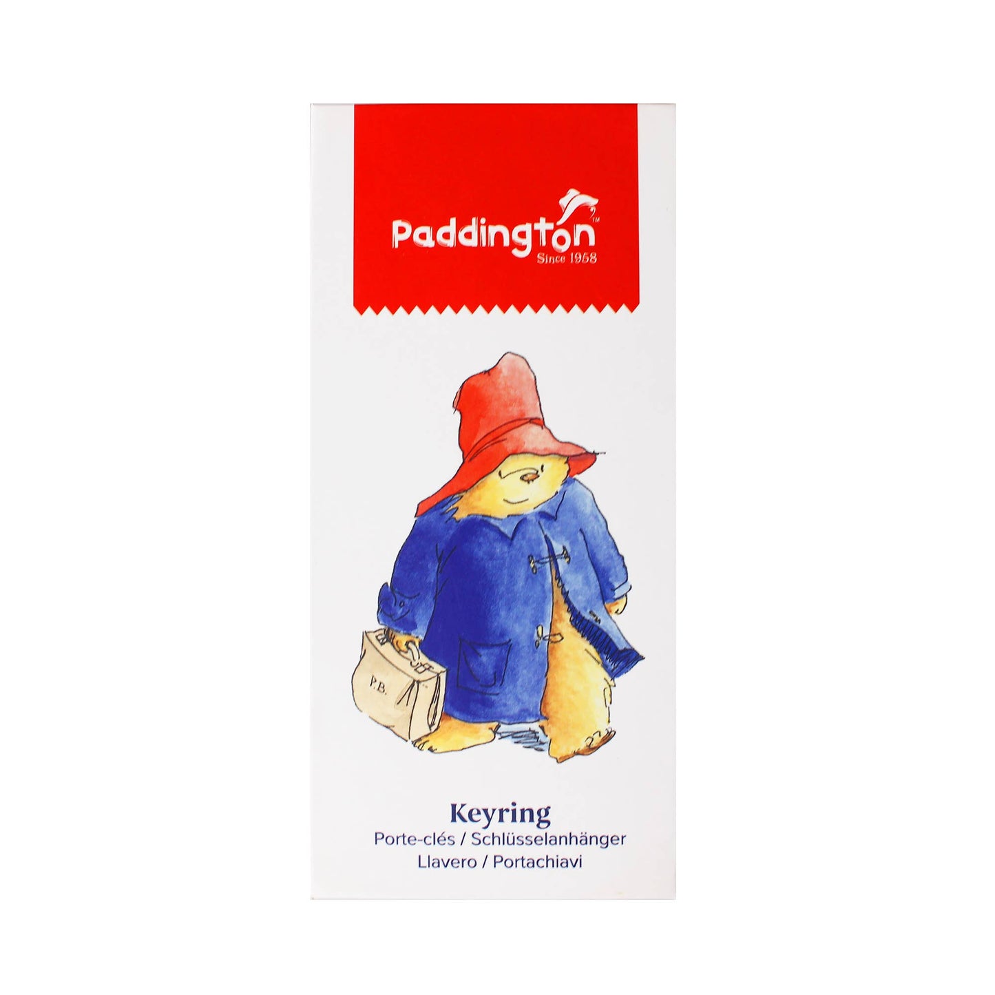 Paddington Keyring - Gold Tag