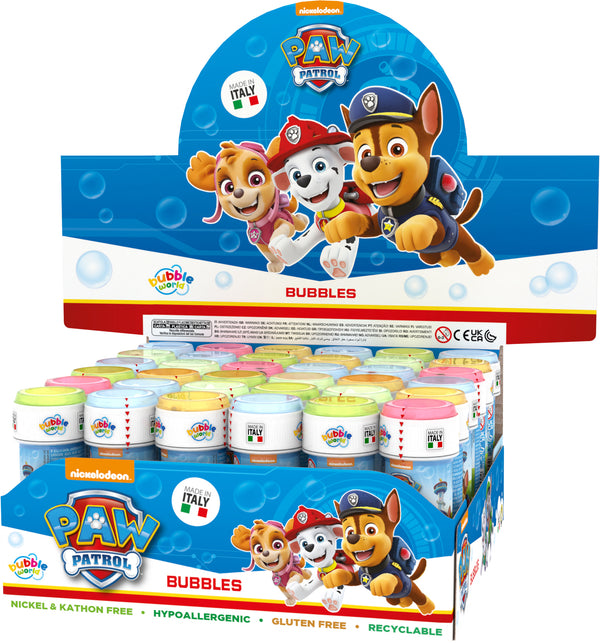 Paw Patrol bubble box – Display of 36 x 60 ml bottles