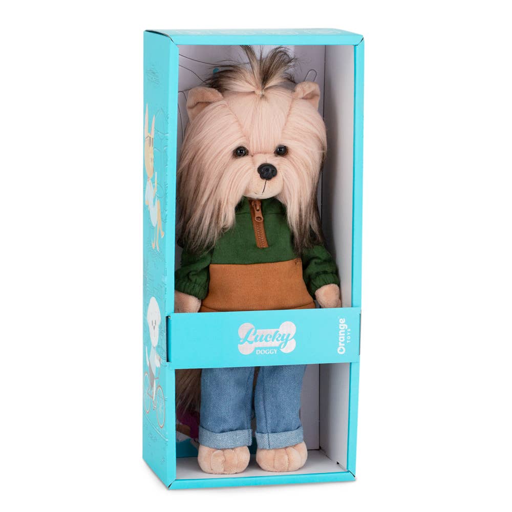 Lucky Andy Dog Doll: Autumn Colors - 38cm