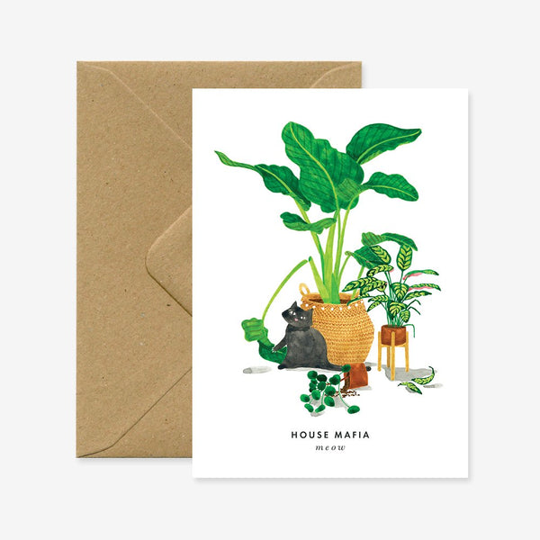 House Mafia - Greeting card