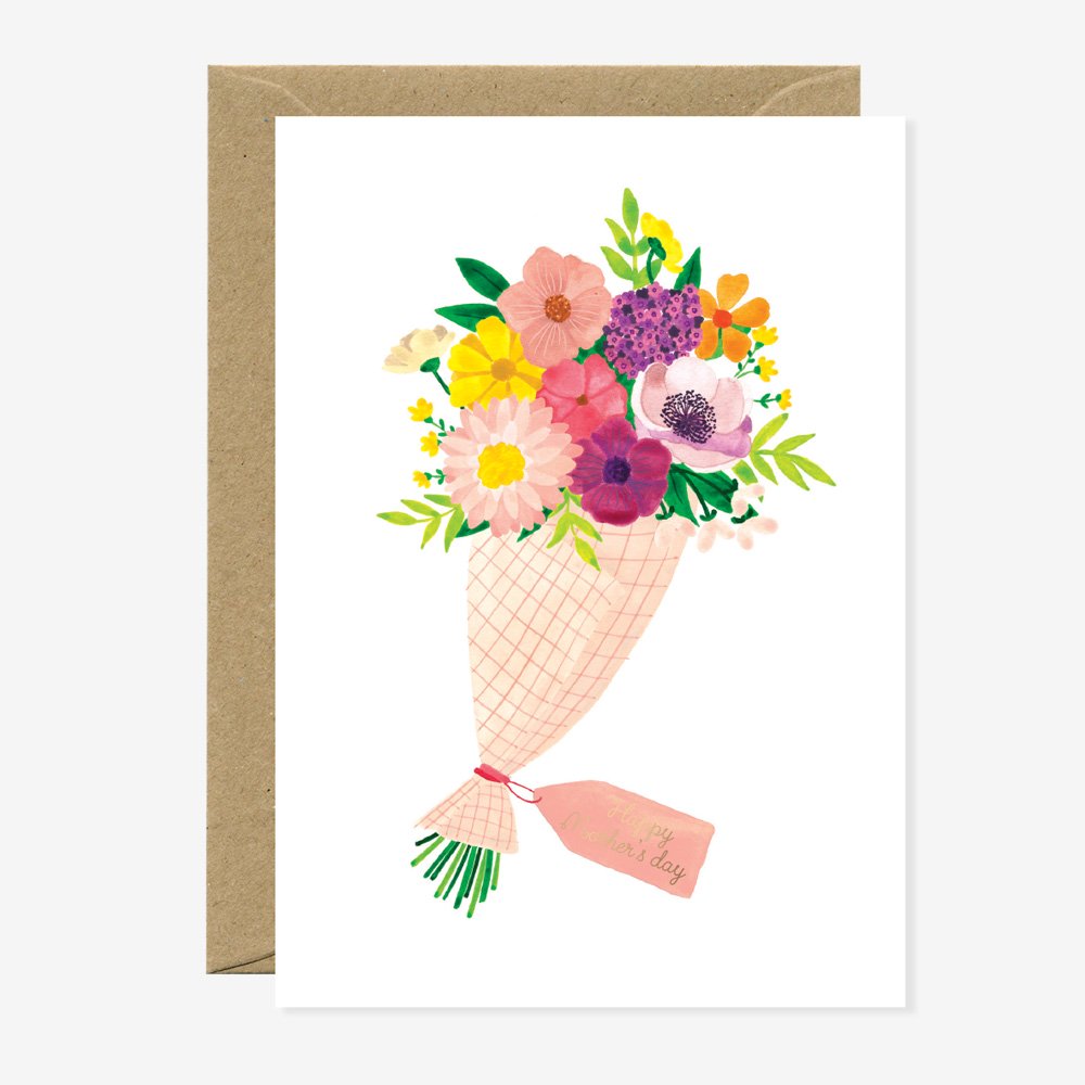Mother's day bouquet - Carte de voeux