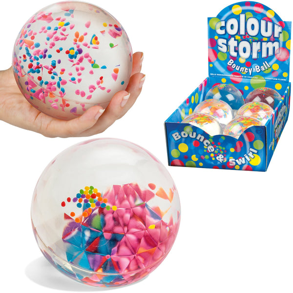 COLOR STORM BOUNCY BALL
