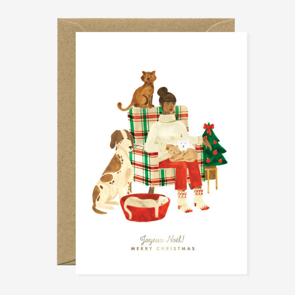 Christmas family - Greeting card