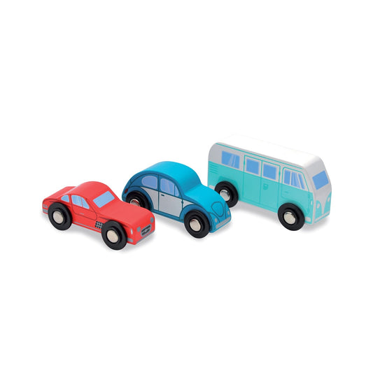 Set of 3 small cars