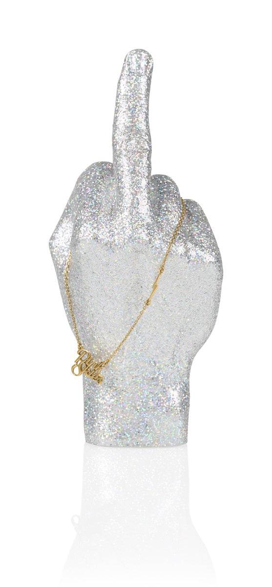 F**k Hand Sculpture - Disco