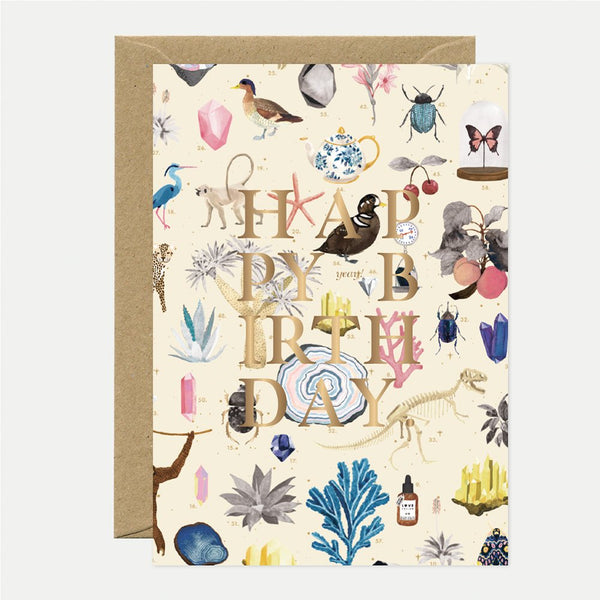 Curiosity - Greeting Card - Gold Foil
