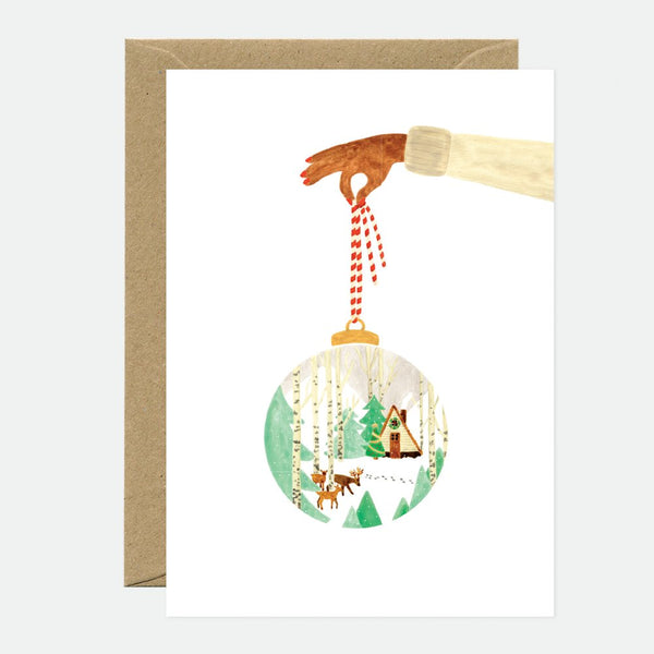 Xmas Ball Forest - Carte de voeux