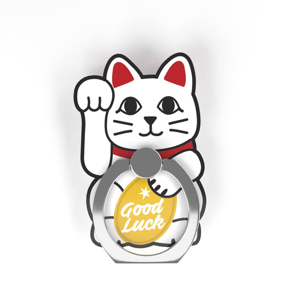 Lucky Cat Phone Ring Holder
