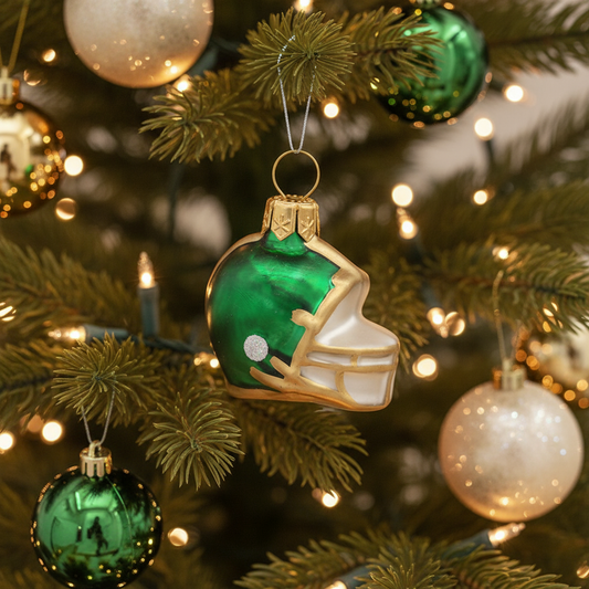American Football Helmet Christmas Ball XS